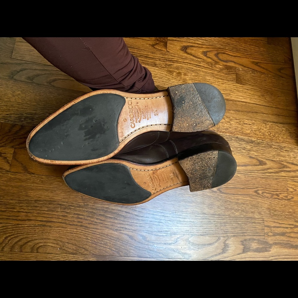 Caporicci Wingtip Chocolate 9.5 - Picture 7 of 7